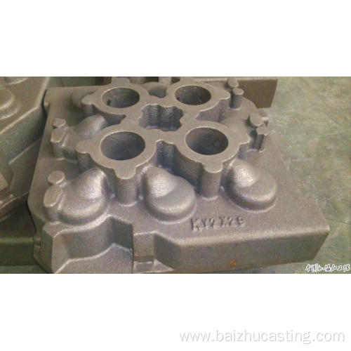 Ductile iron multi-way valve castings